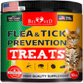 Brandywines Time insects prevention chewable pills for dogs and cats, pet pest control supplement, natural insect repellent for pets.