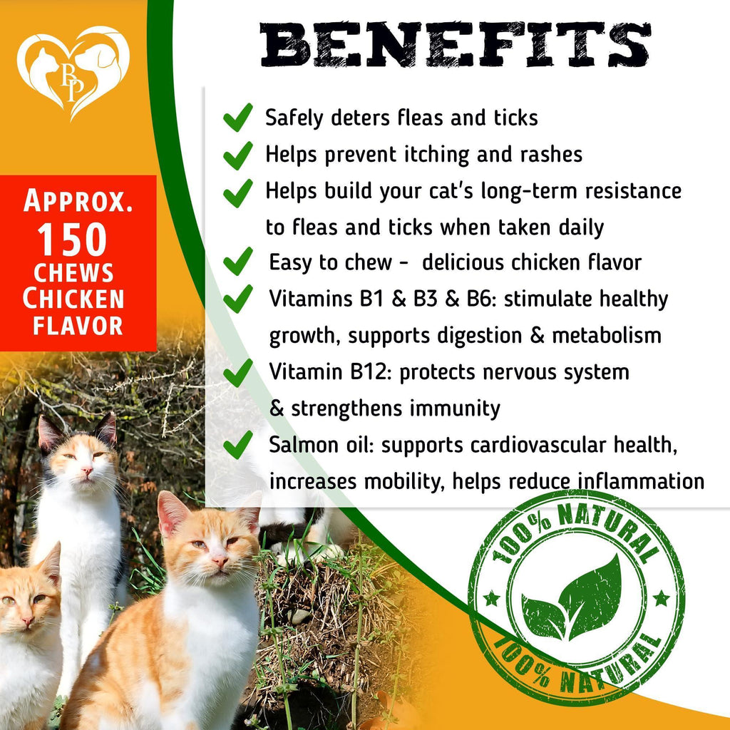 Brandywines Time insect prevention chewable pills for dogs and cats, pet pest control supplement, natural pet health support
