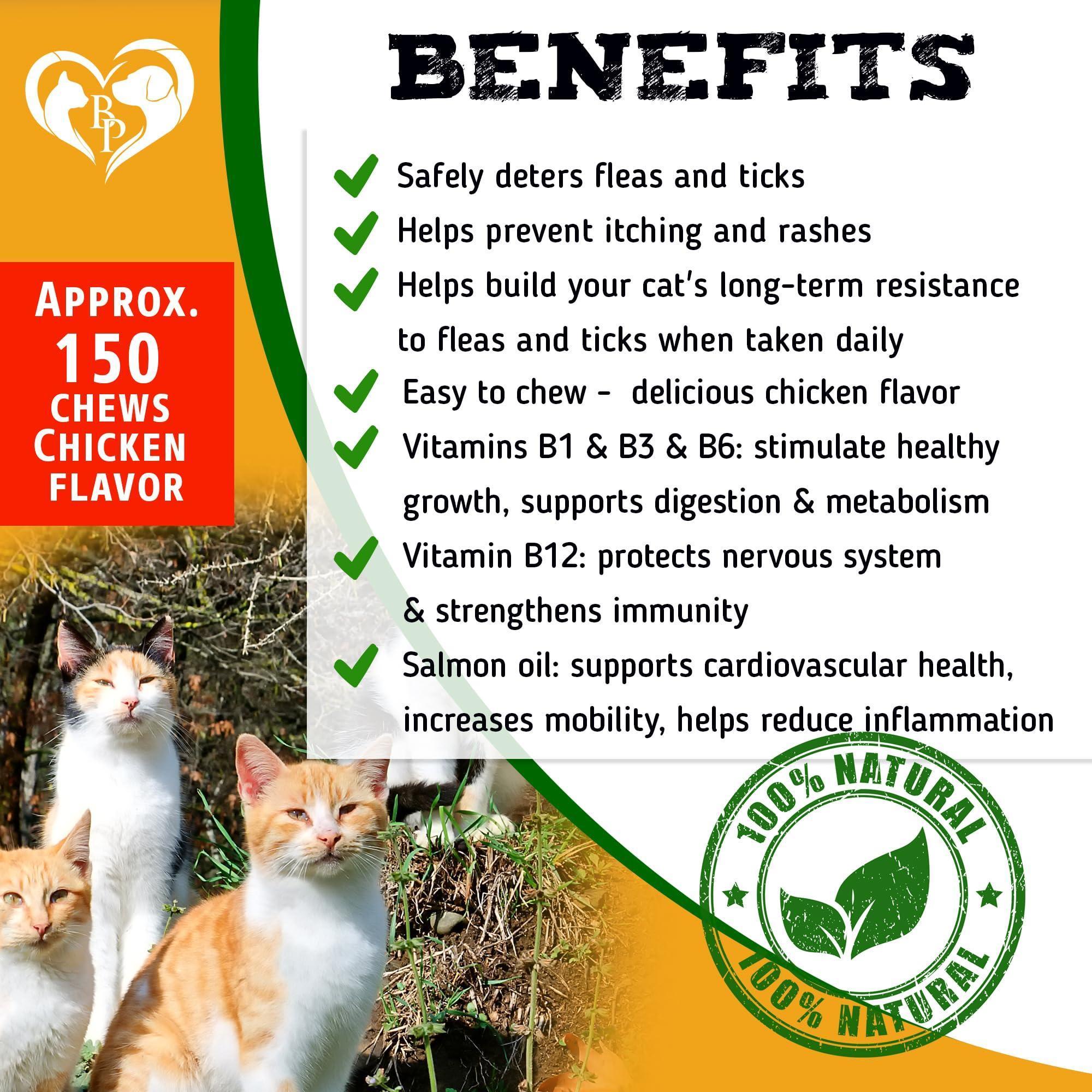 Brandywines Time insect prevention chewable pills for dogs and cats, pet pest control supplement, natural pet health support