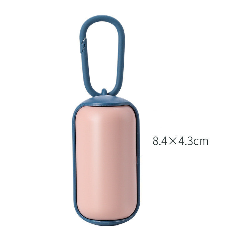 Brandywines Time portable dog toilet picker and travel pet litter box in grey coffee, compact and easy to use for pet cleanup.