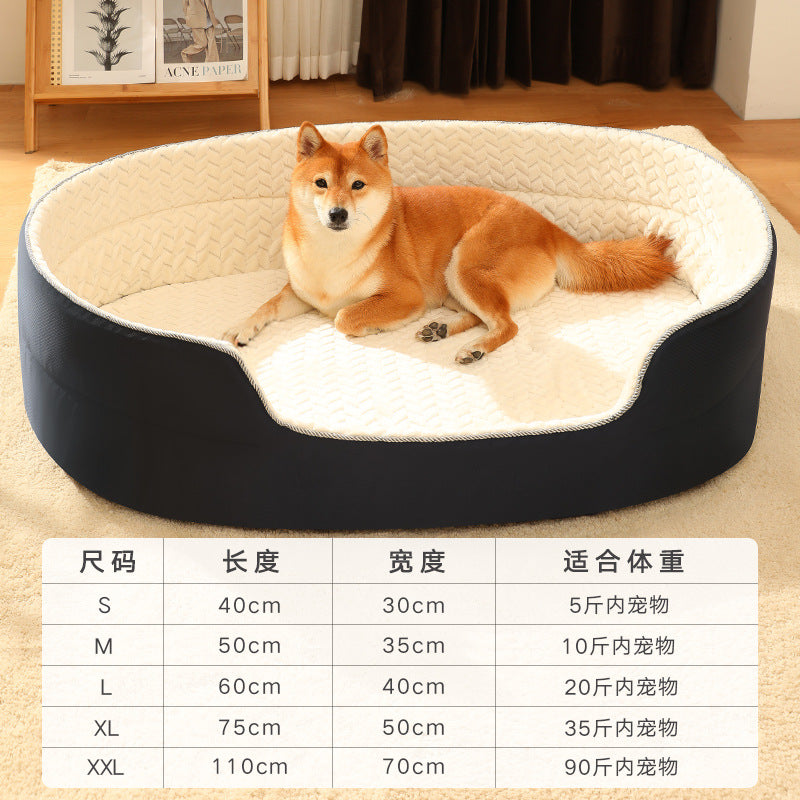 Green washable dog bed cover by Brandywines Time, universal pet bed with removable, machine-washable cover for easy cleaning.