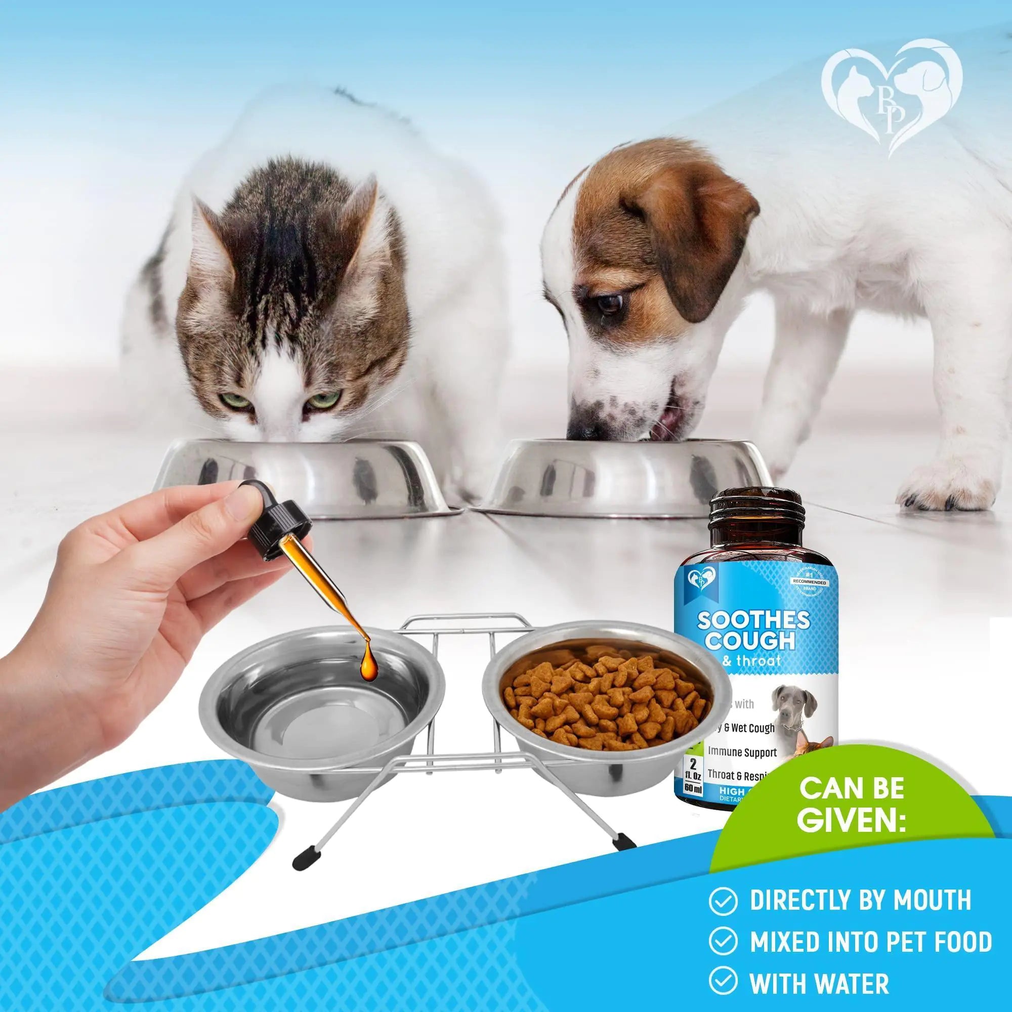 Kennel Cough Treatment for Dogs and Cats - Natural Infection Medicine for Cold Cough Relief
