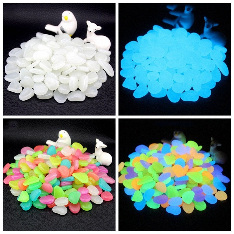 Glow in the Dark Pebbles for Enchanting Garden Decor