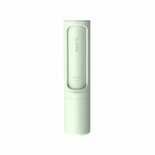 Maroon Asteria reusable pet hair remover brush and lint roller, portable pet supplies for removing pet hair and lint from clothing.