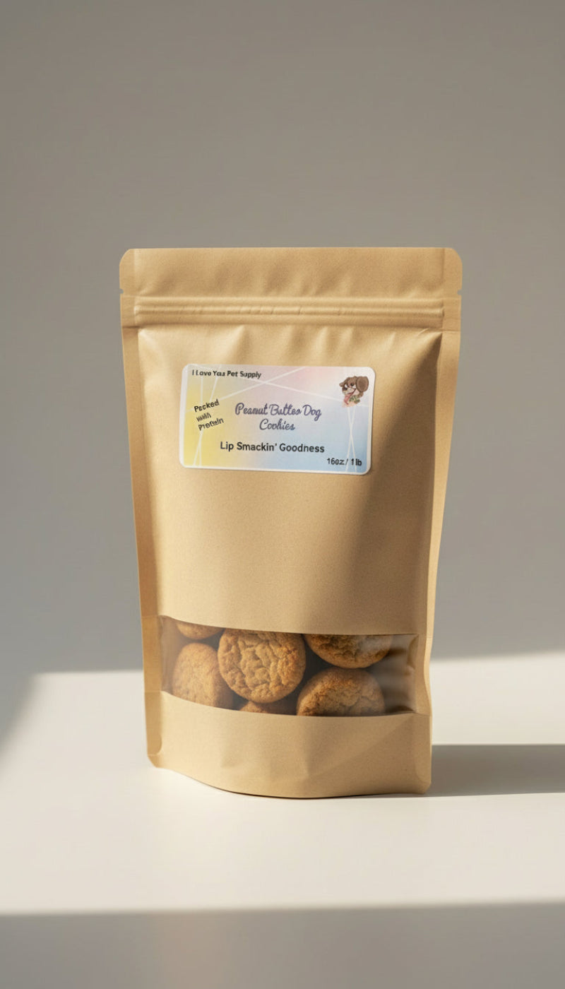 I Love You Pet Supply LLC Peanut Butter Dog Cookies