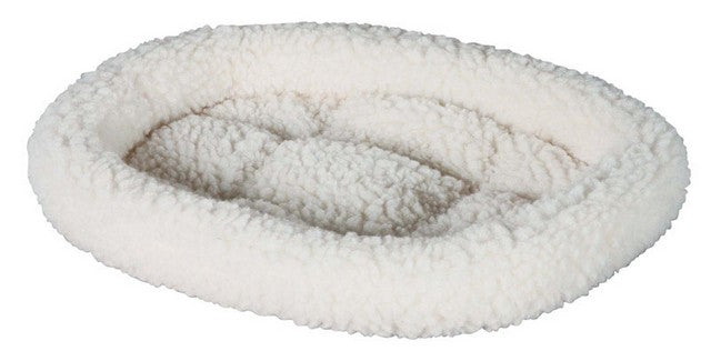 Small pet bolster bed oatmeal cushion soft dog and cat bed