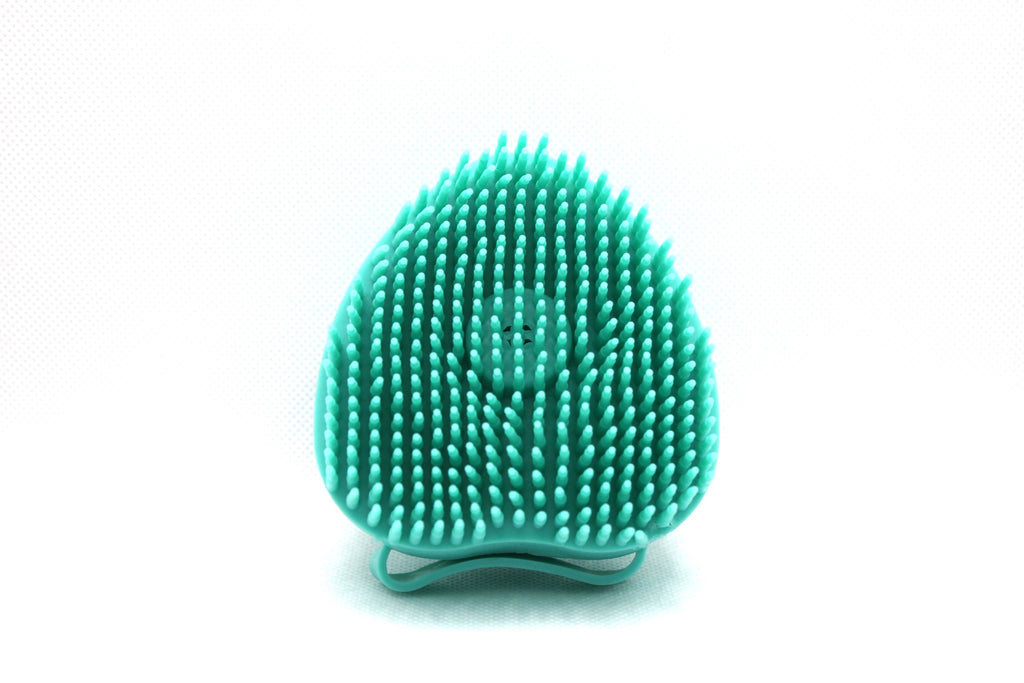 Pink Sky Pandion BrushPro Bath Brush for pet grooming, featuring a comfortable handle and soft bristles for easy bath time.