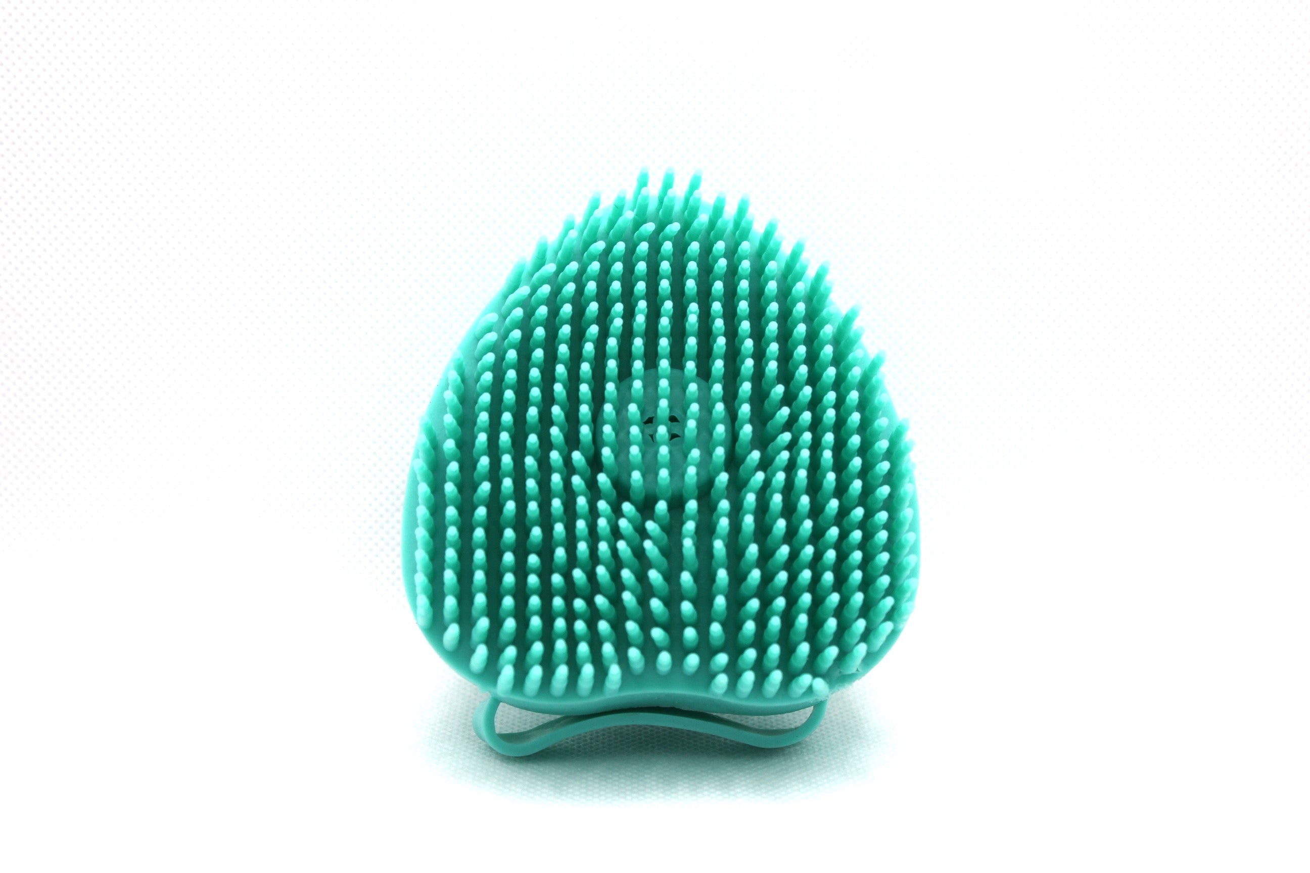 Pink Sky Pandion BrushPro Bath Brush for pet grooming, featuring a comfortable handle and soft bristles for easy bath time.