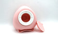 Pink BrushPro bath brush from Sky Pandion, pet grooming tool with ergonomic handle for easy and convenient bath time.